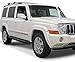 APS Off-Road Side Steps Armor Compatible with Jeep Commander 2006-2010 & Jeep Grand Cherokee 2005-2010 (Nerf Bars Side Steps Side Bars)