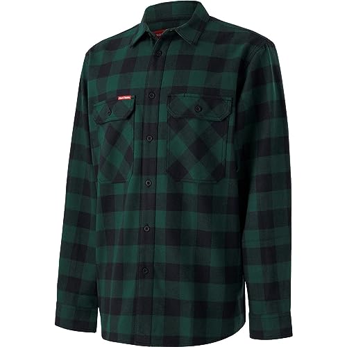 apparel green flannel