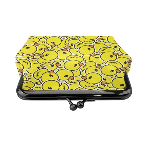 rubber duck Kiss Lock Coin Change Wallet Purses for Women2