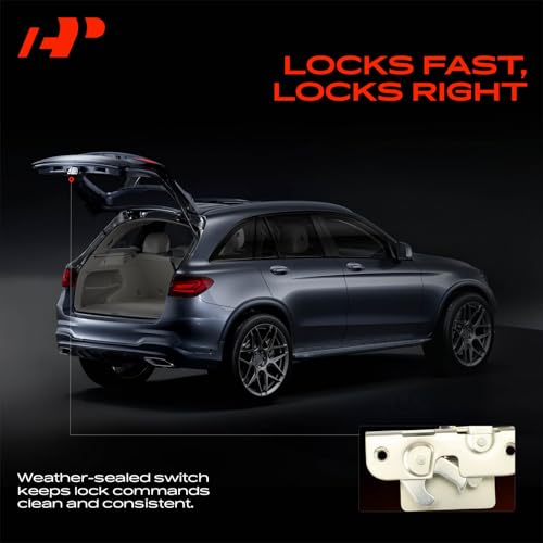 Image of A-Premium Trunk Latch Compatible with Ford F-150, F-250 Super Duty, F-350 Super Duty, Explorer Sport Trac, F-250, F-150 Heritage, F-450 Super Duty, F-550 Super Duty & Lincoln Mark LT