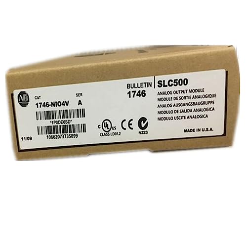 Módulo de E/S SLC 500 1746-NI04V en estado intacto de caja 4