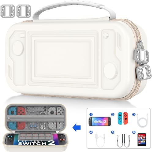 Switch2 ケース 保護カバー 収納バッグ【Switch2/SwitchOLED モデルに対応】