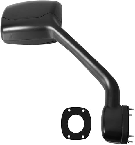 Espejo para capó SEPEY para KENWORTH T680, Conjunto de espejo de capó negro del lado del pasajero para KENWORTH T680, PETERBILT 579/587, derecho