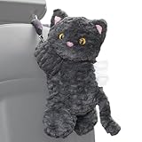 Bonito Coche de Animales – de pañuelos montada en Coche de Dibujos Animados, Adorable diseño en Forma de Animal, construcción de Tela Ligera, atributo de fijación de Clip Seguro, Frase Larga |