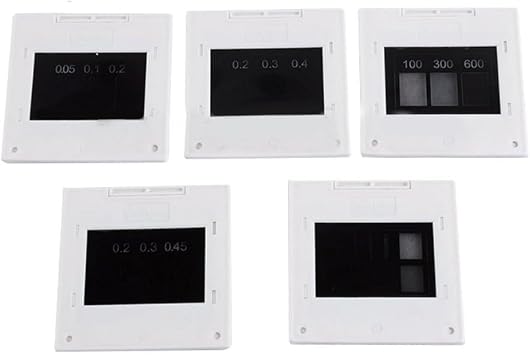 5-Piece Diffraction Grating Set Single And Double Triple Slit Circular Grating Kit Physics Optics Experiments Education Research Tools