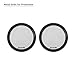 RECOIL MX65 6.5-Inch 2-Way Pro Audio Midrange Coaxial Speakers with Built-in Bullet Tweeters 560 Watts Max Pair 4-Ohm Water Resistant, Grills Included