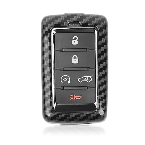 CheroCar for Jeep Grand Cherokee Key Fob Cover Keychain Key