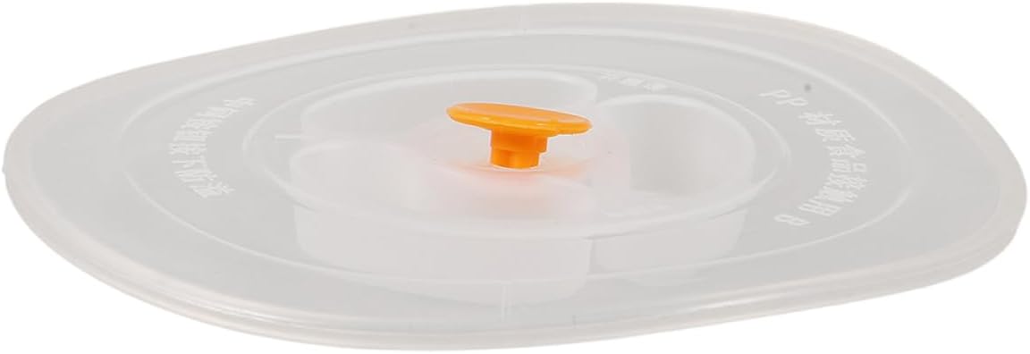 COLLBATH Versatile Bowl Lid Reusable Leak Sealer Air Valve Fits Containers Maintains Freshness for Meals for Food Storage and Meal Prep