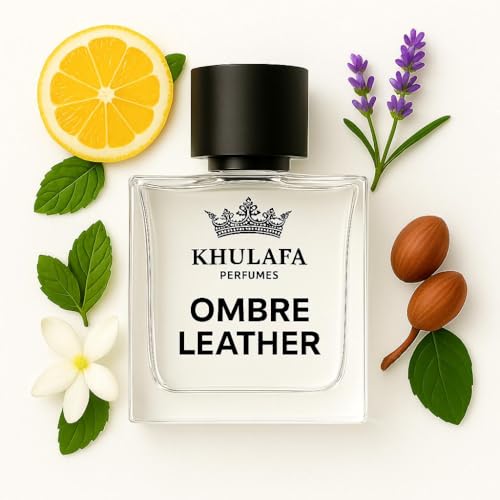 Image of Ombere Leather Inspired Perfume | Bold Leather & Cardamom Scent for Men | Long-Lasting Eau De Parfum | 100% Scent Match | Premium Masculine Fragrance | Ideal for Night & Formal Wear | 50ML