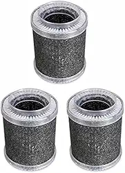 Purificadores de ar silenciosos para casa, purificador de ar, ácaros, purificador de ar para alergias domésticas com filtro hepa H13 duplo, partículas de alergia a pólen, fumaça de poeira para