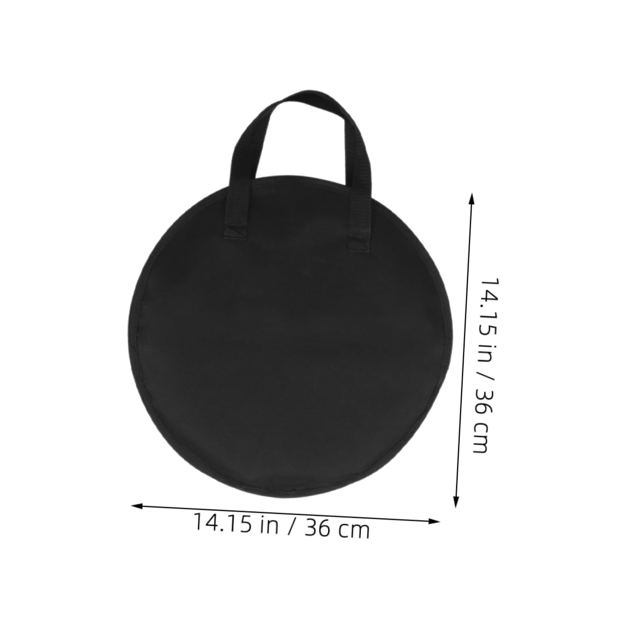 VICASKY Oxford Cloth Drum Practice Pad Bag For Percussionists Portable Waterproof Drum Pad Storage Bag For Drum Pads Travel Storage