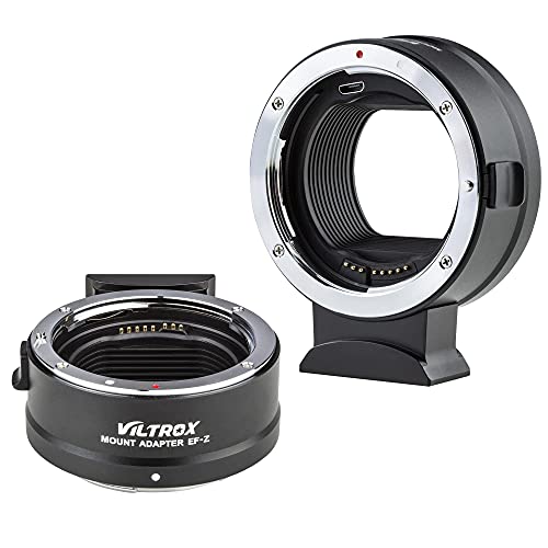 Viltrox Brand EF-Z Auto Focus Lens Mount Adapter for Canon EF, EF-S Lens to Nikon Z-Mount Mirrorless Cameras