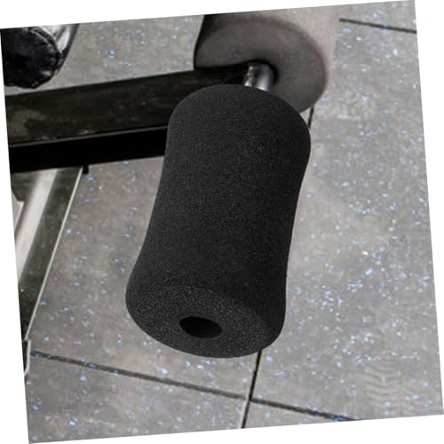 POPETPOP 6Pcs Black Sponge Foot Pads Covers para Situp Board Rollers | Negro, Uso Multifuncional para Planchas y Protección de Piernas, Accesorio de Gimnasio en Casa, Equipo Deportivo miniatura 5