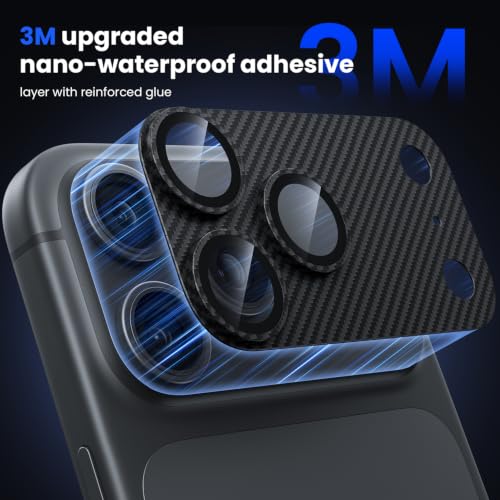 Image of WSKEN for 18 Pro Max Camera Lens Protector for iPhone - Military Grade