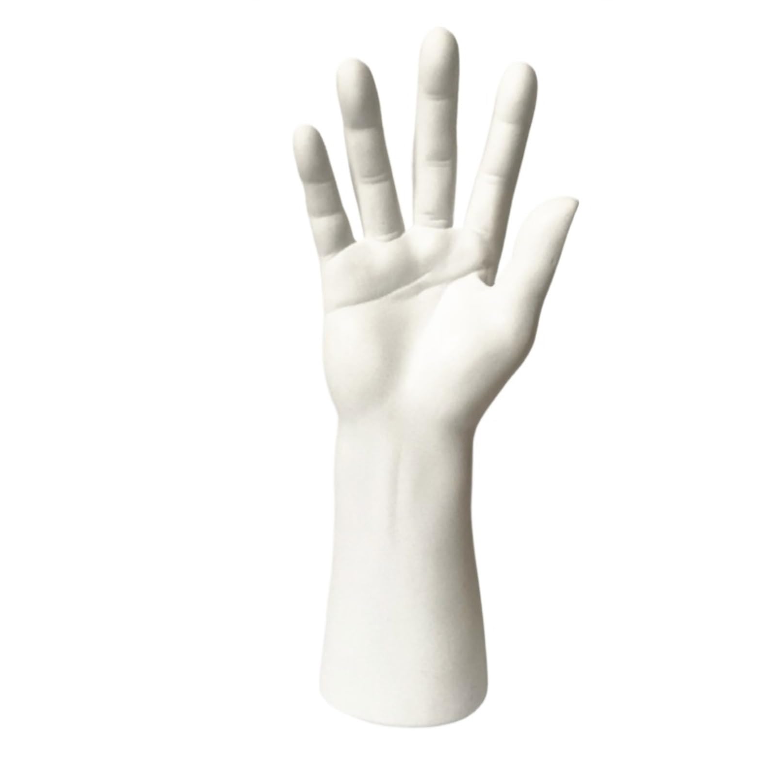 AZHKJKZH Jewelry Display Stand Mannequin Holding Jewelry Hand Display Stand Ring Storage(White)