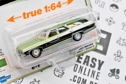 Auto World 64452 Muscle Wagons 1:64 1970 Car Kingswood Verde miniatura 5