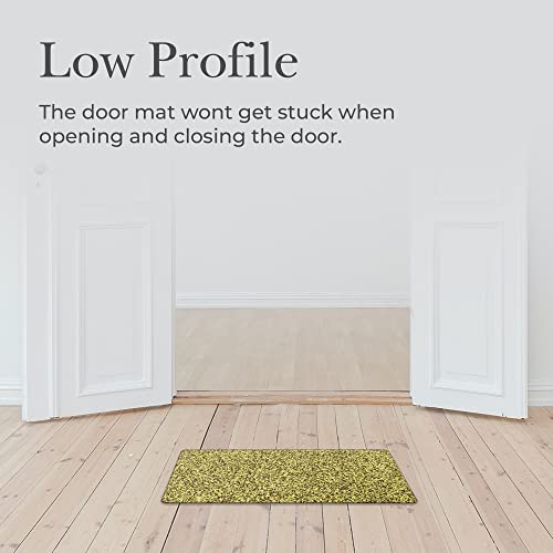Image of Microfiber Door Mat 20 inchx30 inch - Non-Slip Washable Entryway Rug