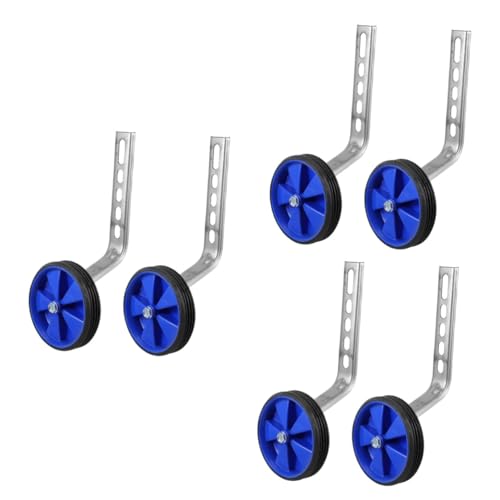 SUPVOX 3 Juegos ruedas de entrenamiento para estabilizadores de entrenamiento en bicicleta accesorios para bicicleta bicicleta para crianças rueda auxiliar de bicicleta