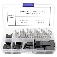 WMYCONGCONG 450 PZ Cavo universale Servo Cavo Connettore e Maschio Femmina Crimp Pin Kit per JR Hitec