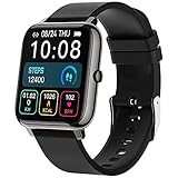 mebossco Smart Watch, IP68 Waterproof Smartwatch, Fitness Tracker with Heart Rate Monitor, Sleep...