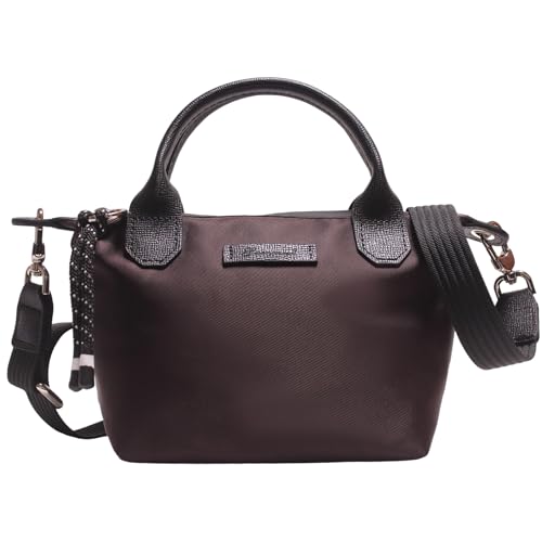 Designer Mini Tote Bag for Women - Lightweight Crossbody Purse with Adjustable Dual Straps (2-Way Carry)