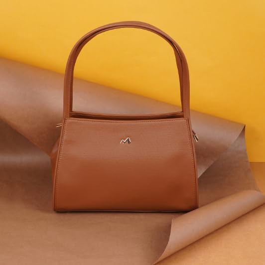 Image of Metro Faux Leather Premium Zipper Casual Shoulder Bag For Women