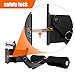 VivaZen Nordic Hamstring Curl Pro Attachment - Adjustable Power Rack Leg Lock with High-Density Recovery Foam Padding, Compatible with 5/8