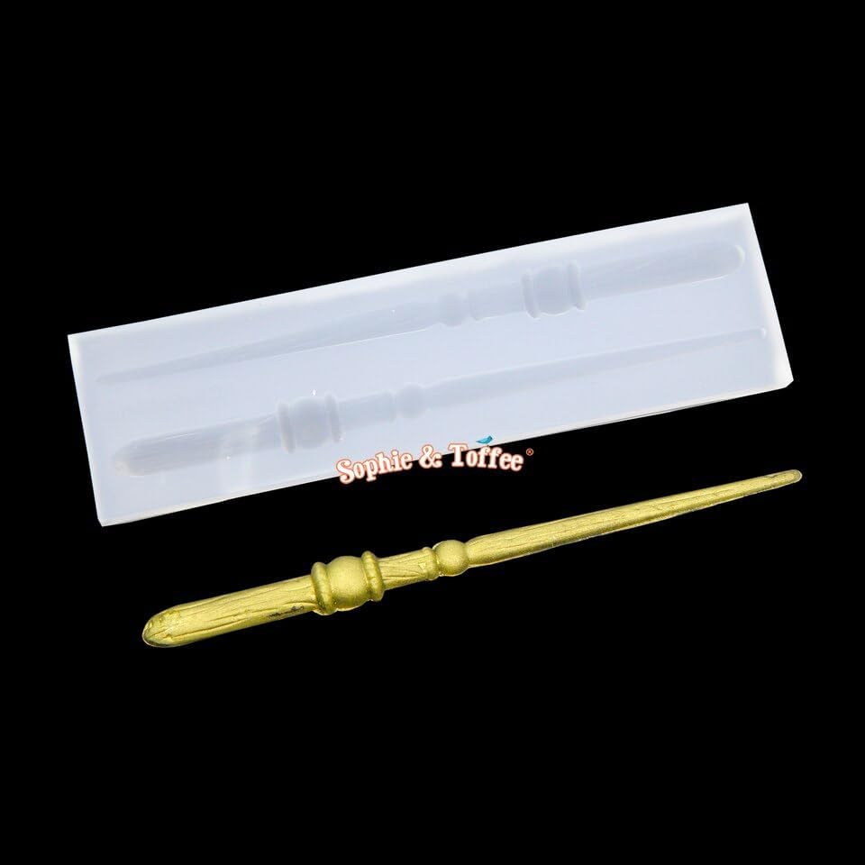 SOPHIE & TOFFEE Classic Wizard Wand Silicone Mold