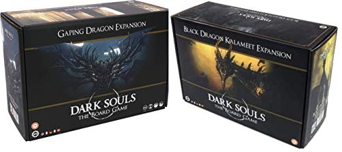 Dark Souls The Board Game Bundle Black Dragon Kalameet and Gaping Dragon Expansions (2 Items)