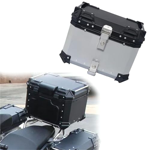 Coffre voyage moto 45L pour support de sacoche latérale BMW R1250 GS Adventure en road trip