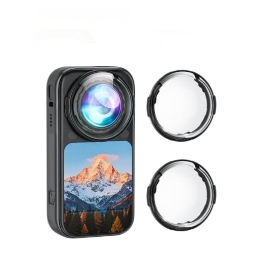 2������ �����Y�K�[�h For Insta360 X6�J�����p �ی샌���Y ���w�K���X/PC�f�� �J���� �����Y�ی�J�o�[ ���w�R�[�e�B���O �����ߗ� �h�� �h�o �ϔM�Ռ� ����j���ɋ��� �����Y�v���e�N�^�[ �����Y�ی� �L���b�v �X�i�b�v�I���� �ȒP�ݒu
