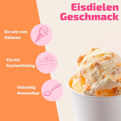 Orange Cake Eispaste │MEGA GESCHMACK │ Pimpe deine Eis, Desserts, Getränke, Tortencremes uvm. mit einem kulinarischen Geschmackshighlight auf│ Inhalt 250 g – Bild 3