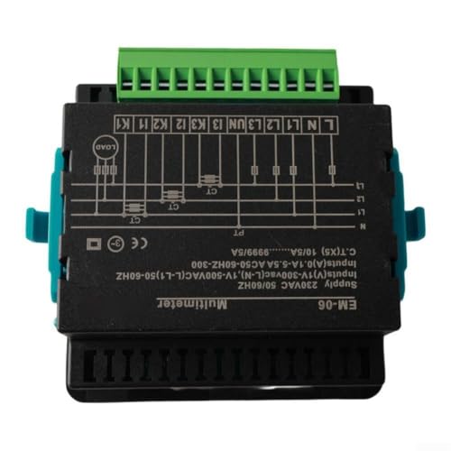 Voltmètre numérique triphasé de précision avec compteur de phase et fréquence - 4