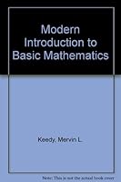 A Modern Introduction To Basic Mathematics 0201036789 Book Cover