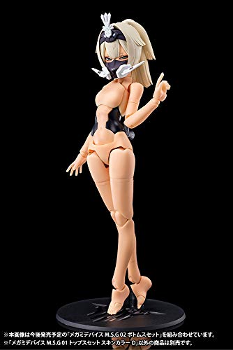 Kotobukiya Megami Device: M.S.G. 01 Tops Set Skin Color D miniatura 3