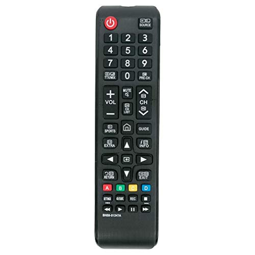 VINABTY BN59-01247A Mando a Distancia de Repuesto para Samsung Smart LCD LED UHD HDR TV UA78KS9500W UA88KS9800 UE55KU6500U UE40KU6000 UE49KU6500U
