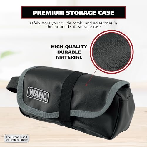 Wahl Edge Pro Bump Free Corded Beard Trimmer for Men Touch Up Trimmer & Grooming Detailer Kit – Perfect for Edging Beards, Mustaches, Hair, & Stubble, – Model 9686-300 by Wahl - Image 7