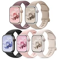 ✅ 【Perfect Fit for All Apple Watch Models & Sizes】This band for Apple watch straps is designed to be widely for a variety of Apple Watch models: Apple Watch Series 10/11 (42mm/46mm), Series 9/8/7 (41mm/45mm), Series 6/5/4 (40mm/44mm), Series 3/2/1 (3...