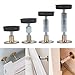 Herramientas antivibración con marco de cama roscado ajustable, topes de cabecera de fijación antivibración, estabilizador de soporte telescópico cabecera para camas pared habitación (64-87mm,1Pack)