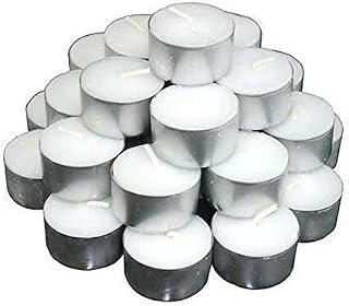 We Can Source It Ltd - Professional Grade Tea Lights Candles - up to 8 Hours Burn Time - Made in Europe - 200 Pack