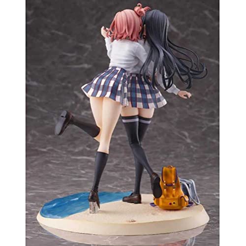 Wohn My Teen Romantic Comedy Action Figures Yukinoshita Yukino And Yuigahama Yui Pvc Action Figure Statue Anime Character Model Collectibles Ornaments Adult Toys #TOP5