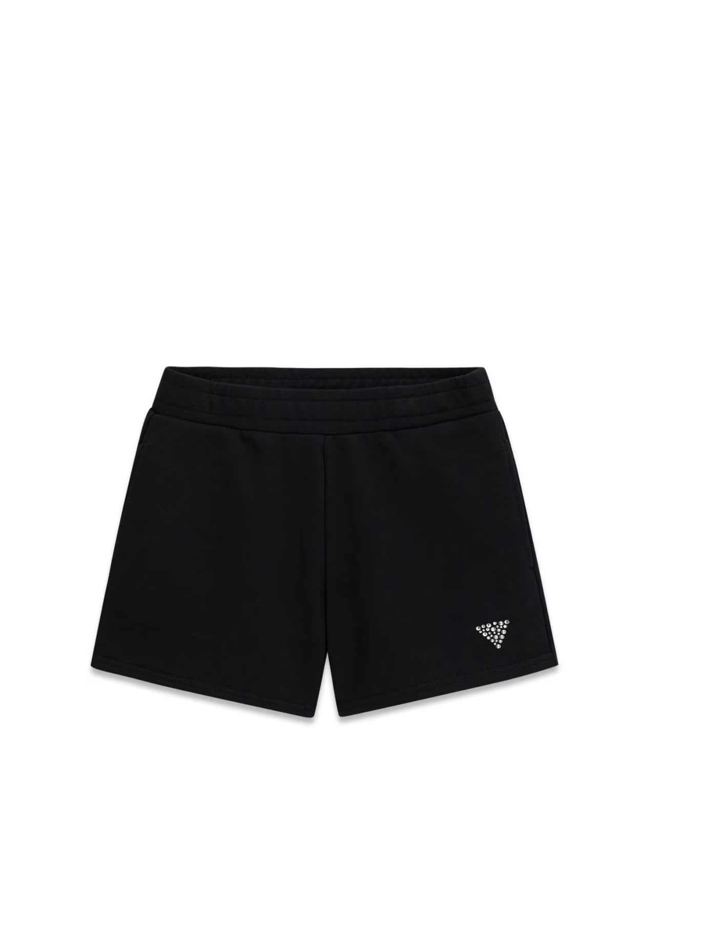 GUESS Pantalone Corto per Bambine e Ragazze Nero