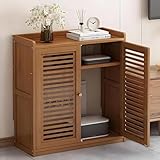 Decoración elegante y optimización del espacio: Este estante de almacenamiento multimedia independiente de 2/3/4 niveles no solo es funcional, sino también una adición moderna a tu hogar. El diseño vertical del armario de bambú aprovecha al máximo el espacio sin ocupar demasiado suelo.