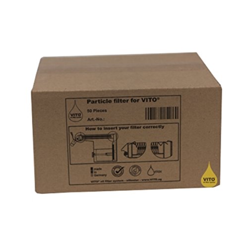 Aceite de Freir - 50 Filtros para filtradora de aceite Vito 50/80 Aceite de Freir - 50 Filtros para filtradora de aceite Vito 50/80