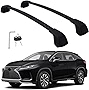 SAREMAS Update Mute Roof Cargo Racks for Lexus RX RX350 RX450H RX350L RX450HL 2016-2021 2022 Roof Rack Cross Bars Rail Luggage Carrier Lockable