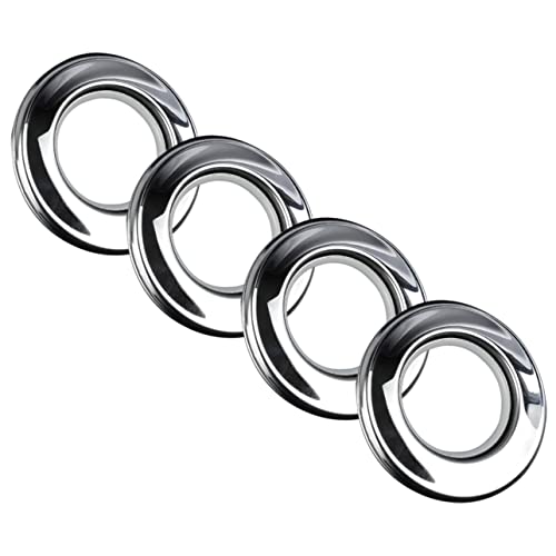 Círculos de cortina IMIKEYA de acero inoxidable con ganchos reutilizables para ventanas 2