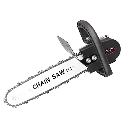 GRANE DIY Electric Saw Chain Chainsaw Stand Bracket Set Wood Cut for Angle Grinder