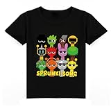 トレーナー スプランキー 子供服 半袖 tシャツ キッズ 夏 [キーホルダー付き]クルーネック スウェットシャツ カジュアル トップス パーカー 男の子 女の子100 110 120 130 140 150 160 (ブラック03,140)