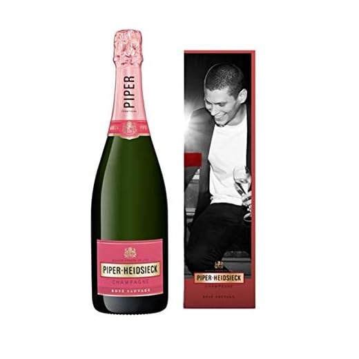 Piper-Heidsieck Champagne Rosé Sauvage 75cl + Etui exclusif Amazon