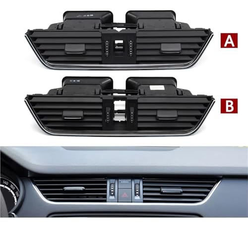 Grille d'aération climatisation avant modèle B pour Skoda Octavia 2015-2021
